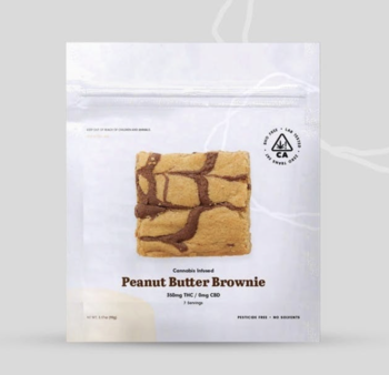 350mg Peanut Butter Brownie