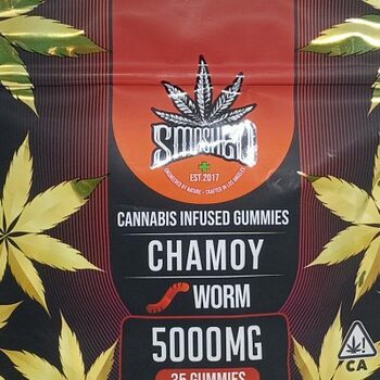 5000mg THC CHAMOY Sour Worms
