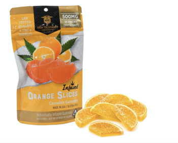 THC Infused Orange Slices -500mg 