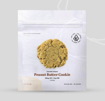 350mg Peanut Butter Cookie