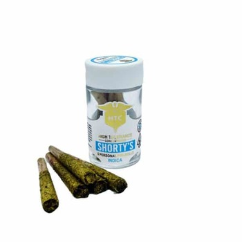 High Tolerance -Shorty’s 5 personal infused pre-rolls Indica - BLUE SKITTLES